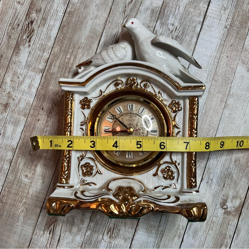 💚Royal Landex quartz dove mantel clock - Picture 2 of 12